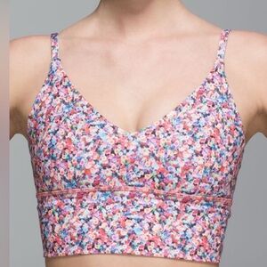 Lululemon Floral Sports Bra